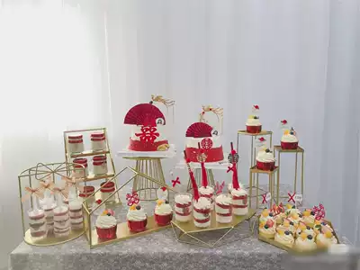 European dessert table ornaments display stand wedding decoration props cake shelf afternoon tea dessert stand