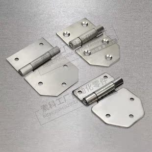 合页 大号重型加厚无孔铰链大全 工业机箱机柜门控制柜不锈钢折页