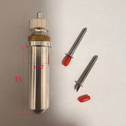 奥瑞斯米特平板切割机刀头 ST-1215C 圆扣经纬模版切割机刀片刀座