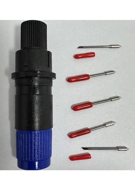 GRAPHTEC汽车隐形车衣切割刀 日图裁膜机刀座09U图王车膜雕刻刀头