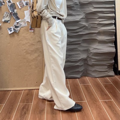 休闲百搭气质秋款阔腿裤