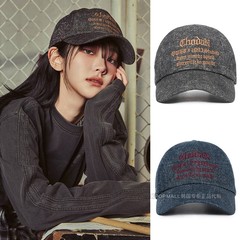【1993STUDIO】QWER团CHODAN同款 字体图案刺绣球帽 韩国代购