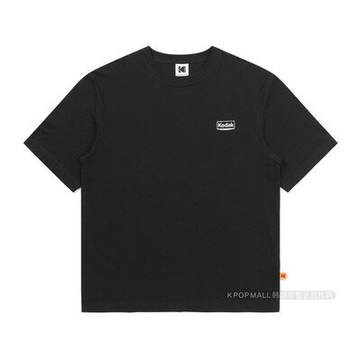 柯达26年黑色圆领短袖T恤