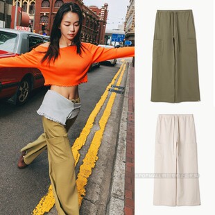 BUDHI 女休闲百搭宽松运动瑜伽长裤 MUDRA 新品 25春季 韩国代购