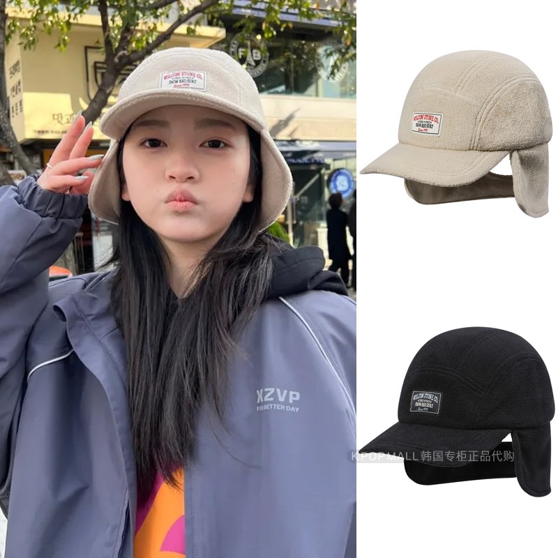 韩国正品代购VOLCOM雪浪耳罩帽