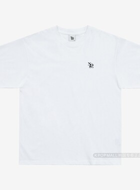 NOS7韩国代购孙兴慜主标志印花短袖T恤niceone sonny宽松百搭上衣