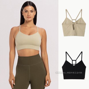 BUDHI top MUDRA tank V型文胸瑜伽上衣 女士运动文胸 韩国代购