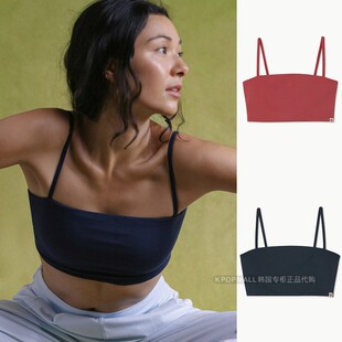 韩国代购 MUDRA26年无痕吊带瑜伽背心女可外穿运动上衣 BUDHI