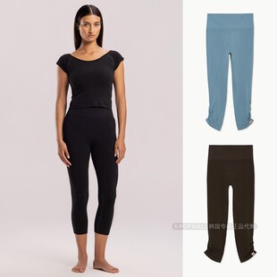 BUDHI 收腰提臀瑜伽裤 MUDRA 女运动健身七分裤 25春季 韩国代购