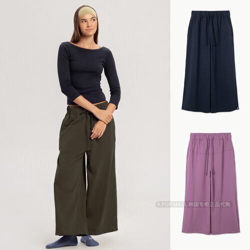 韩国代购BUDHIMUDRA纯棉瑜伽裤