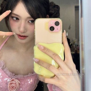 GRAGG韩国正品代购 IVE李瑞同款 苹果手机双层手机壳 防摔 情侣款