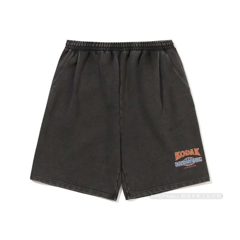 KPOPMALL 韩国代购直邮 KODAK 柯达26年新品纯色小标志休闲短裤,男装,短裤,淘宝优惠券,粉丝福利购,淘宝优惠卷