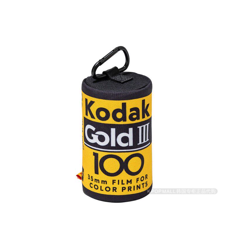 韩国代购直邮 KODAK 柯达新品迷你化妆筒便携收纳圆筒式化妆包
