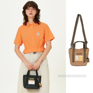 KODAK 韩国代购 邮差两用斜挎包 潮流百搭男女同款休闲通勤单肩包