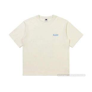 韩国代购直邮 Kodak柯达短袖T恤男女同款圆领休闲百搭后背印花T恤