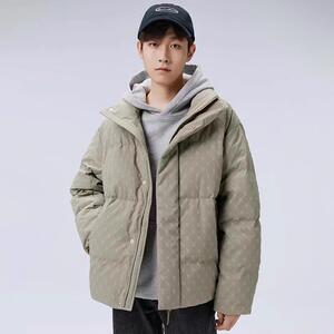 B1ACC4417 太平鸟男装新羽绒服男士2024年新款加厚面包服冬季短款