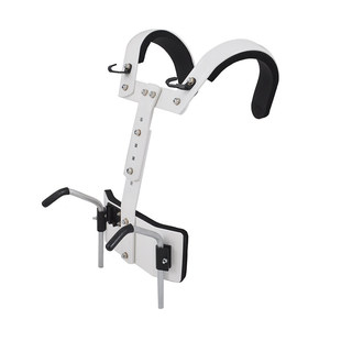 津宝大军鼓背架托架 高级背架 白色 黑色