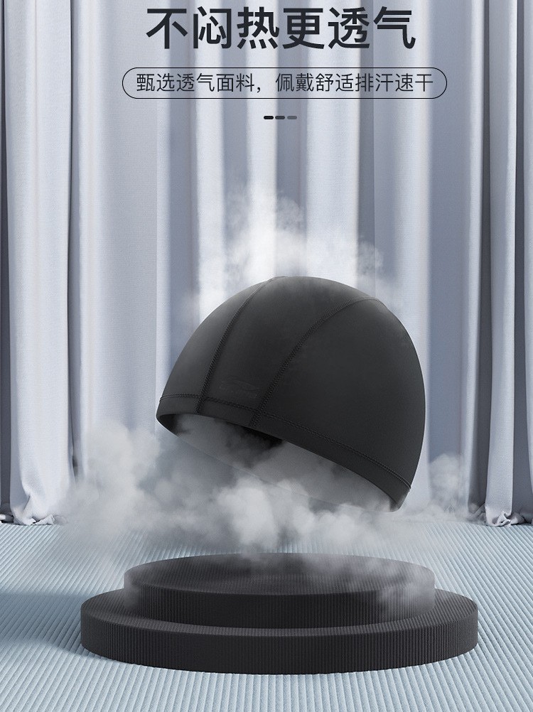 超值游泳帽不勒头舒适布泳帽男女成人儿童通用弹力锦纶泳帽不防水