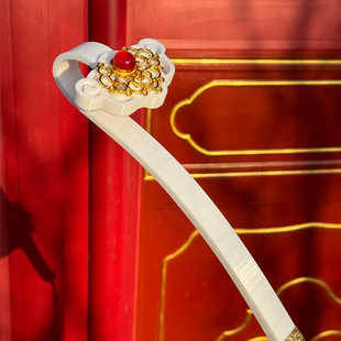 洛潇赋仿明式如意手持把件汉服配饰道具文房抓周摆件装饰法器礼物