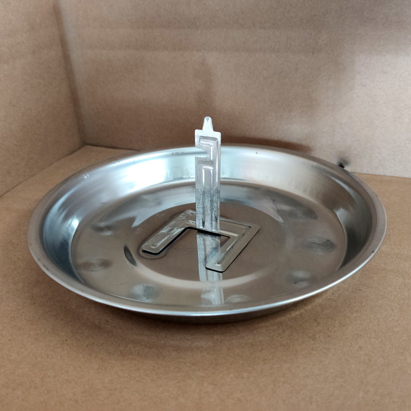 18CM超大号蚊香盘蚊托盘畜牧蚊香兽用蚊香接灰盘支架防猪吃蚊香灰图片