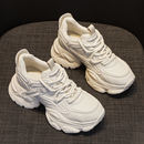 老爹鞋女2025新款爆款秋冬季鞋子女百搭松糕厚底运动鞋休闲小白鞋