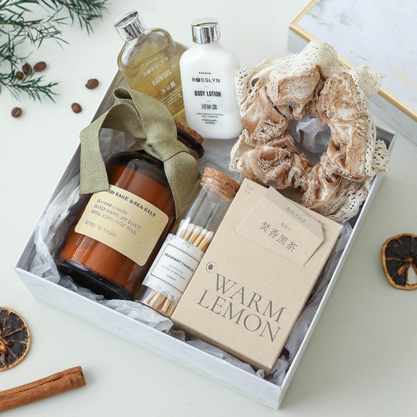 香薰蜡烛礼盒女生生日礼物