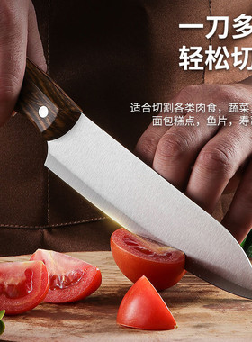 阳江刀具户外野营聚餐便携刀家庭厨用切菜切水果刀锋利易清洗刀具