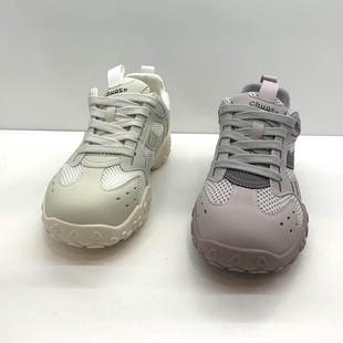 b纳s女鞋子2025新款爆款夏季薄款网鞋女透气网面防滑运动阿甘鞋