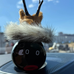 鄂伦春族风俗产品狍角帽纯手工制作摆件