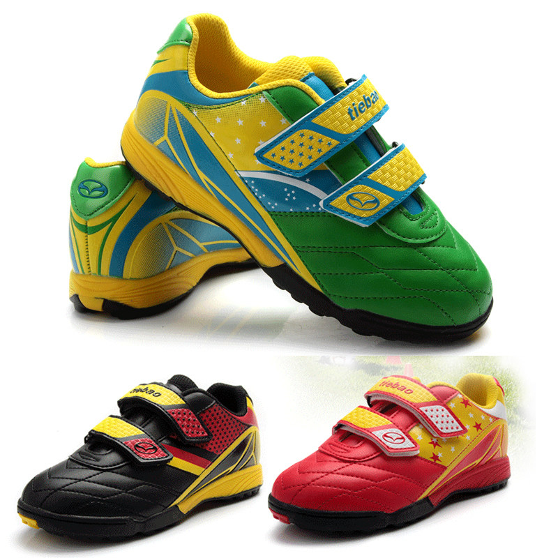 铁豹TF碎钉足球鞋室内训练鞋小学生魔术贴小孩人造草男女儿童球鞋|ruв категории спортивные туфли new, футбольные ботинки - от Buy2taobao.com для оказания профессиональной услуги покупки агента Taobao