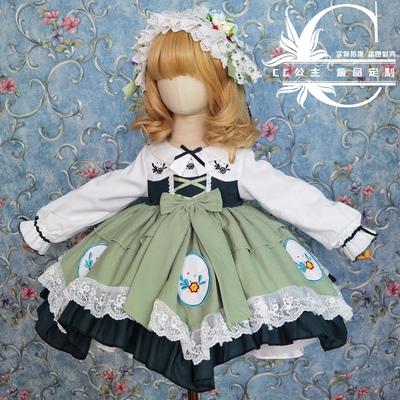 秋冬洛丽塔连衣裙宫廷