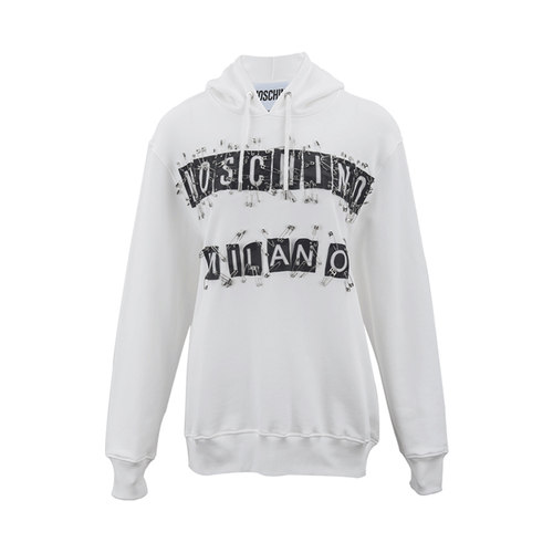 莫斯奇诺字母卫衣moschino孤品