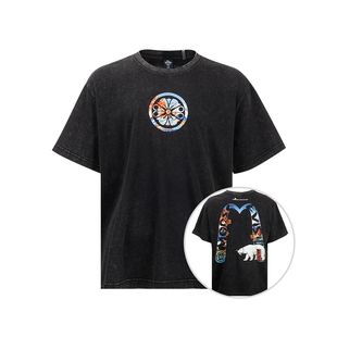 Moose Tee短袖 MOOSE 新款 慕瑟纳可男Evisu T恤男士 KNUCKLES