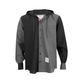 Browne汤姆布朗条纹连帽长袖 衬衫 男士 Thom 春秋新款 XY捡漏