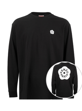 KENZO/高田贤三Boke Flower海棠花全棉套头卫衣男士2026新款XY