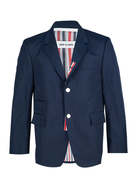 Thom Browne汤姆布朗男单排扣露腕衣袖西装男士2025秋冬新款推选