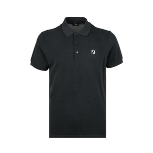 2025年春夏新款 男士 polo衫 FENDI芬迪男logo刺绣全棉短袖