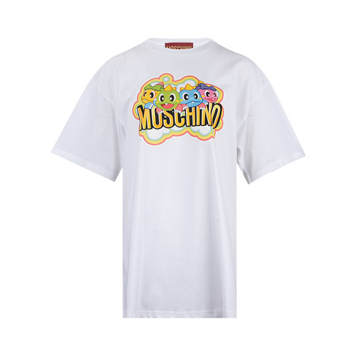 moschino全棉短袖T恤女士