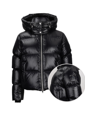 MOOSE KNUCKLES/慕瑟纳可女纯色连帽拉链长袖羽绒服女士新款XY