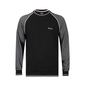 Hugo XY推广 2025秋冬新款 Boss雨果 博斯男字母logo套头卫衣男士