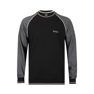 2025秋冬新款 博斯男字母logo套头卫衣男士 XY推广 Boss雨果 Hugo