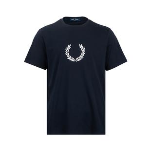 2025春夏新款 FRED T恤男士 麦穗logo全棉短袖 XY推选 PERRY男经典