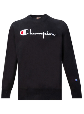 CHAMPION休闲圆领全棉套头卫衣男士秋冬XY降价