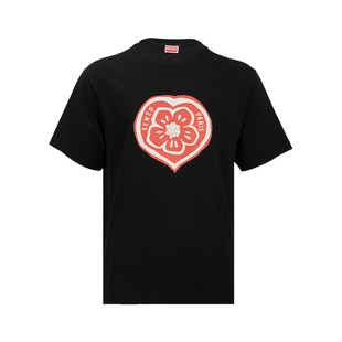 KENZO/高田贤三Boke Flower海棠花全棉短袖T恤男士2026春夏新款XY