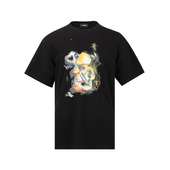 done男女同款 小熊图案全棉短袖 T恤男女2025春夏新款 XY推选