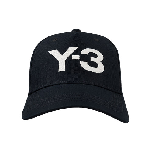 Y-3经典字母logo刺绣棒球帽男女