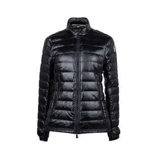 Moncler盟可睐女士亮面拉链长袖 立领排骨羽绒服女2025年秋冬新款