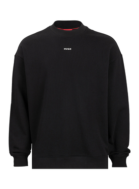 Hugo Boss雨果-博斯男经典字母logo全棉套头卫衣男士2026新款XY