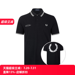 PERRY男经典 polo衫 FRED logo印花刺绣全棉短袖 XY推选 男士 春夏新款