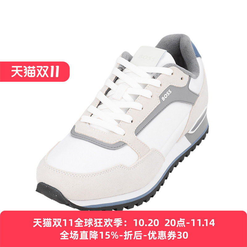 HugoBoss经典低帮运动鞋男士